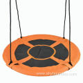 baoxiang orange round children garden metal swing seat